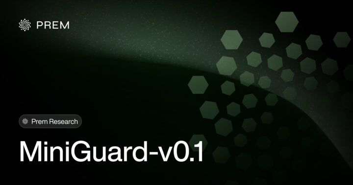 Breaking the Pareto Frontier with Prem AI MiniGuard-v0.1