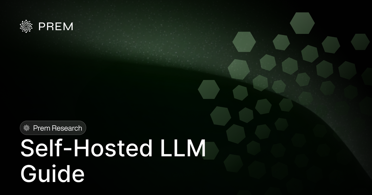 Self-Hosted LLM Guide: Setup, Tools & Cost Comparison (2026)
