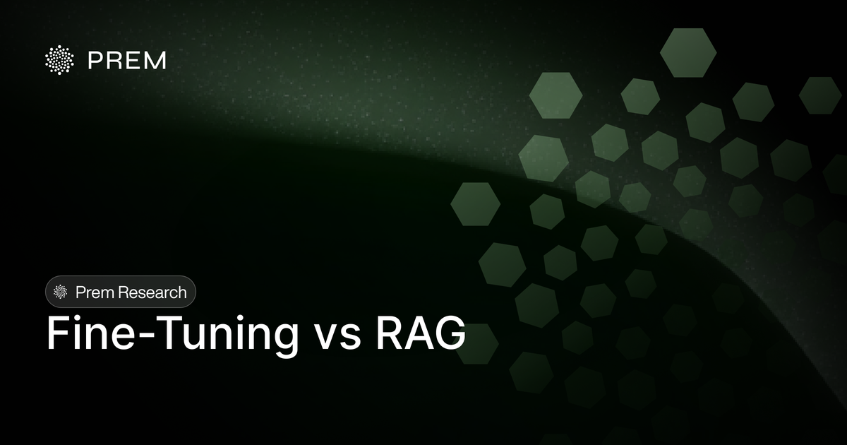 Fine-Tuning vs RAG: A Decision Framework for Custom LLM Applications