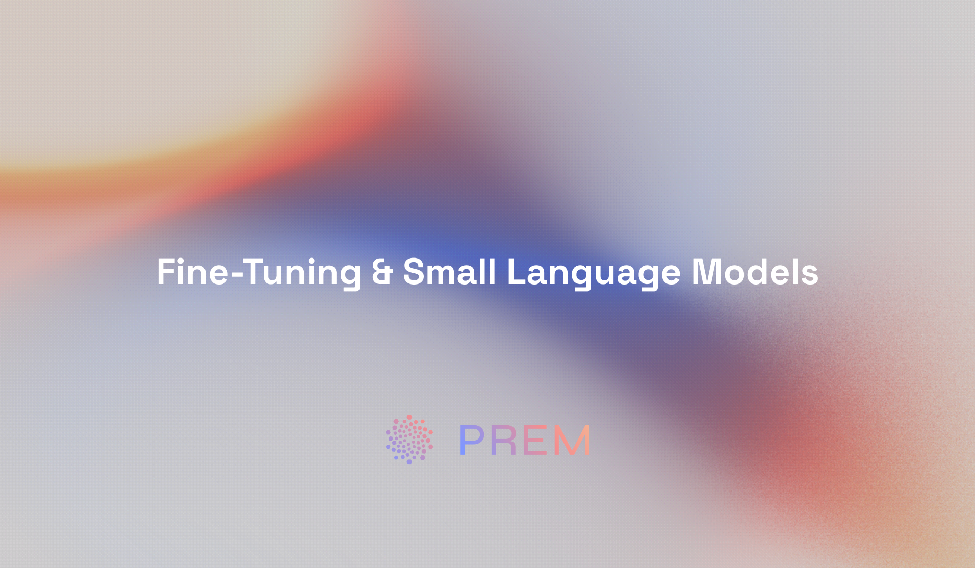 Fine-Tuning & Small Language Models